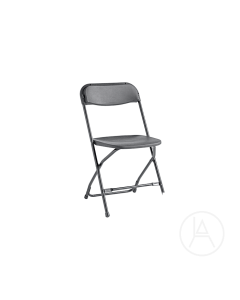 Plastic Folding Chair-silver