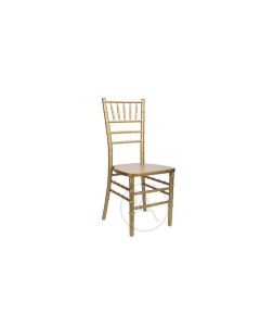 Wood Chiavari Chair-gold