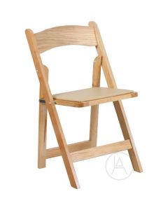 Wood Folding Chairs-natural