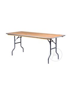 6 Ft Plywood Banquet Tables